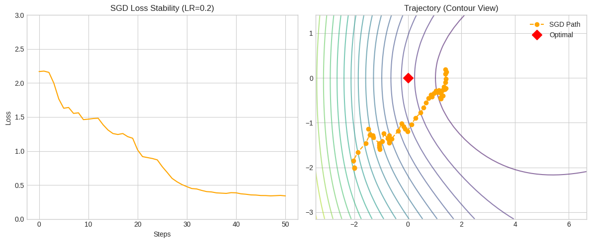 SGD Stability & Trajectory 2